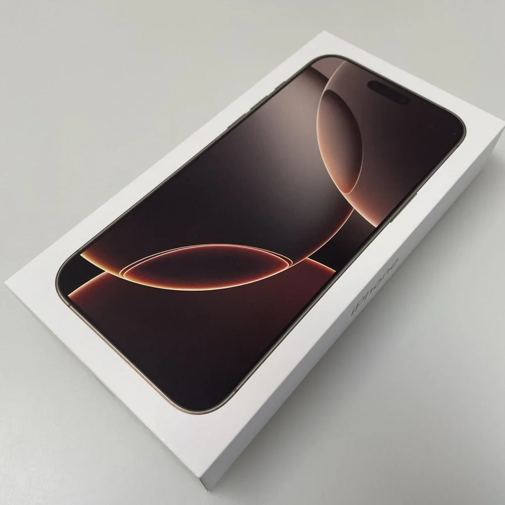 Sleek Black Smartphone with Advanced Display